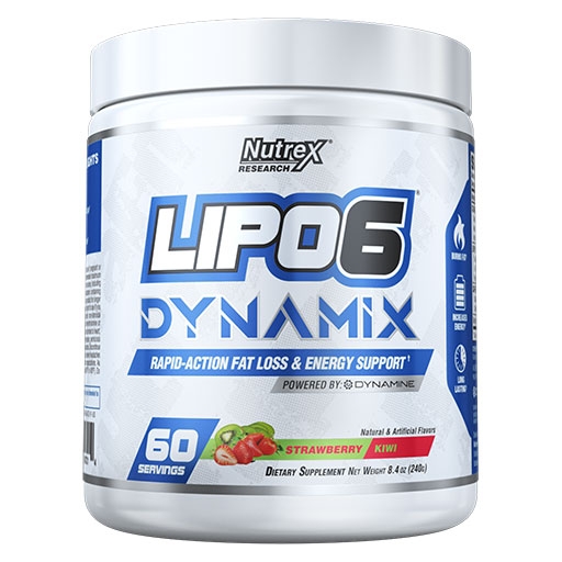 Lipo 6 Dynamix By Nutrex, Strawberry Kiwi, 60 Servings