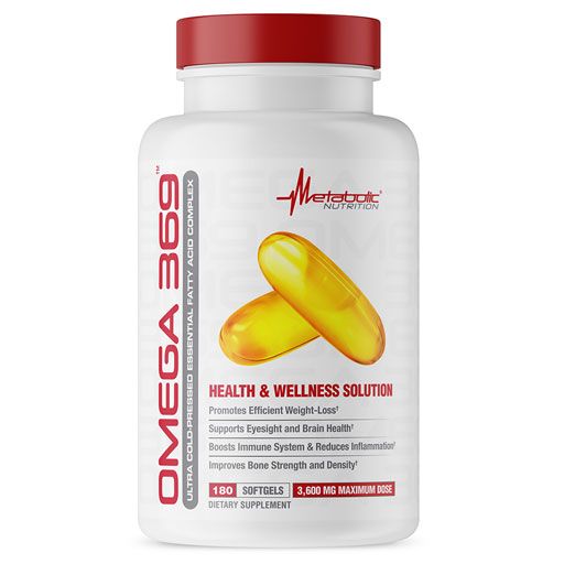 Metabolic Nutrition Omega 369 - 180 Softgels