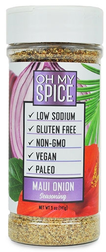 Oh My Spice, Maui Onion Seasoning, 5 oz 