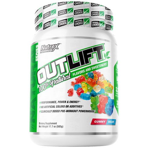 Outlift Natural - Gummy Bear - 20 Servings