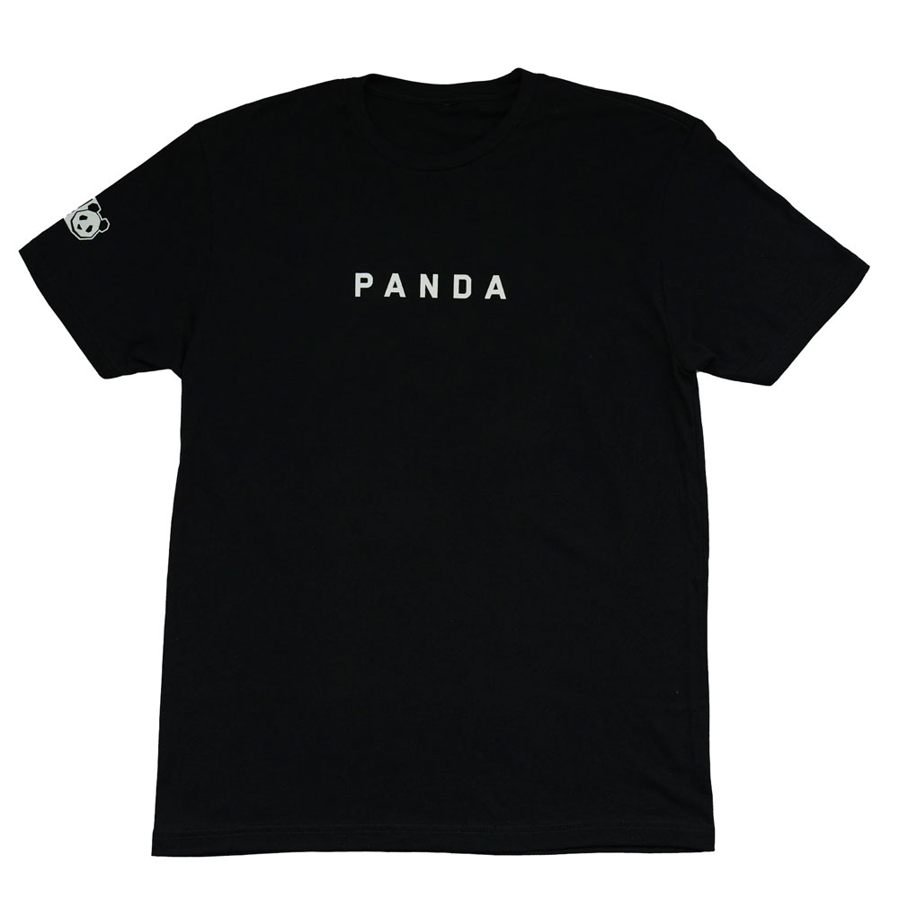 PANDA Minimal Unisex CVC Crewneck T-Shirt - Small