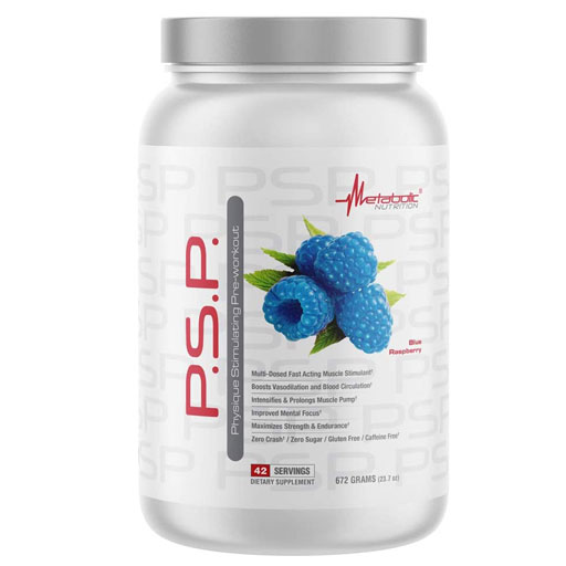 PSP Pre Workout - Blue Raspberry - 42 Servings