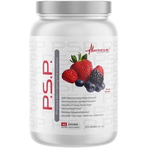 PSP Pre Workout - Fruit Punch - 42 Servings