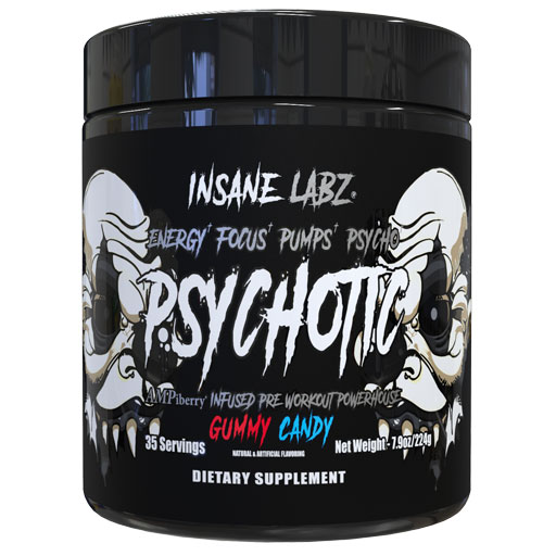 Psychotic Black - Gummy Candy - 35 Servings