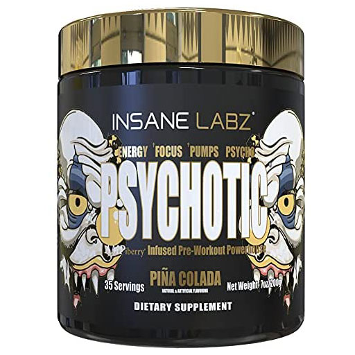 Psychotic Gold - Pina Colada - 35 Servings