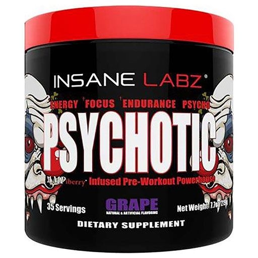 PSYCHOTIC Pre Workout - Grape