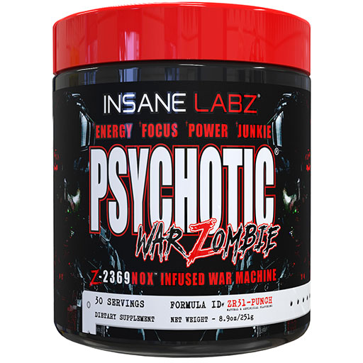 Psychotic War Zombie - Punch - 30 Servings EXP: 09/24