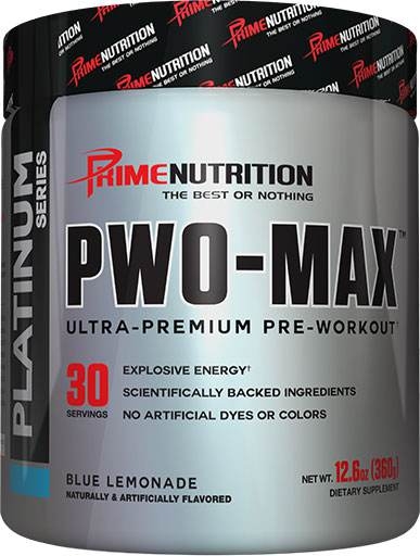 PWO Max - Blue Lemonade - 30 Servings