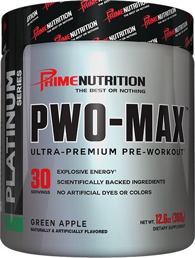 PWO Max - Green Apple - 30 Servings