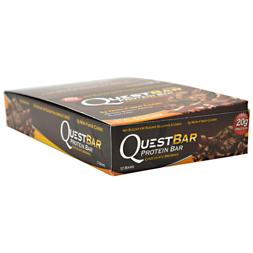 Quest Bars, Chocolate Brownie 12/Box by Quest Nutrition