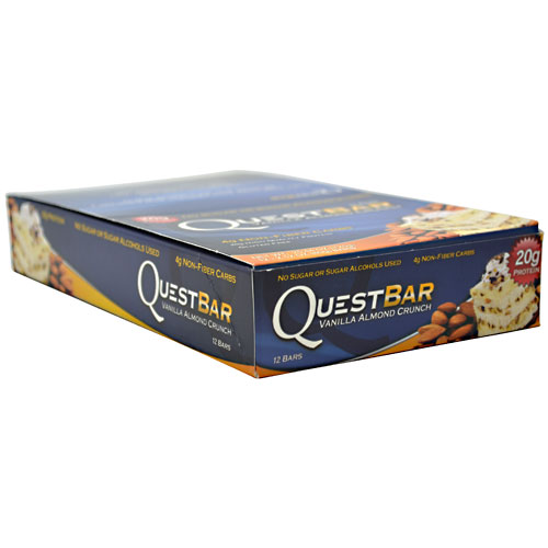 Quest Bars, Vanilla Almond Crunch 12/Box by Quest Nutrition