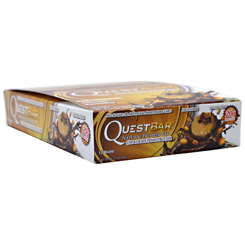 Quest Bars, Natural Chocolate Peanut Butter 12/Box by Quest Nutrition