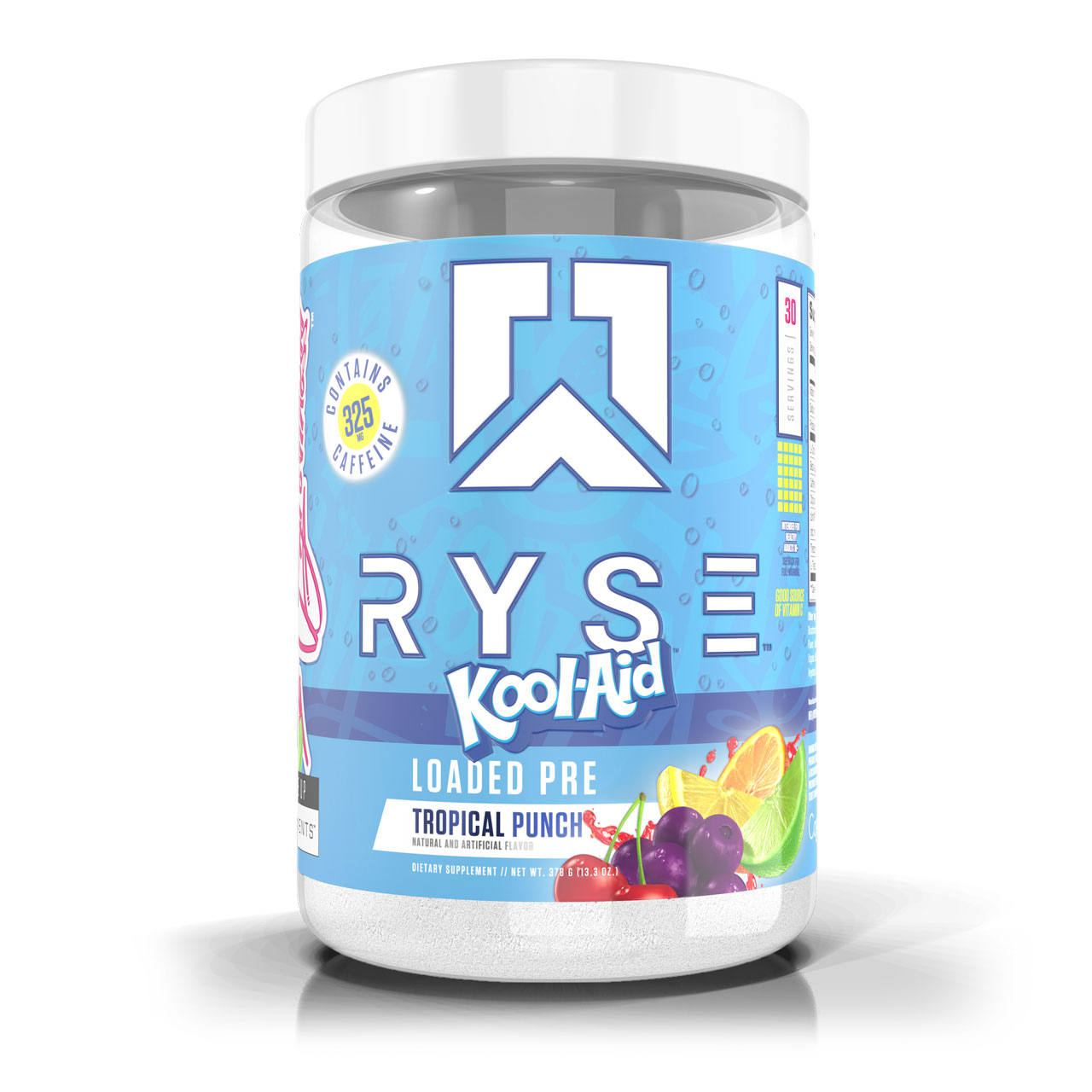 Ryse Loaded Pre Workout - Koolaid Tropical Punch - 30 Servings