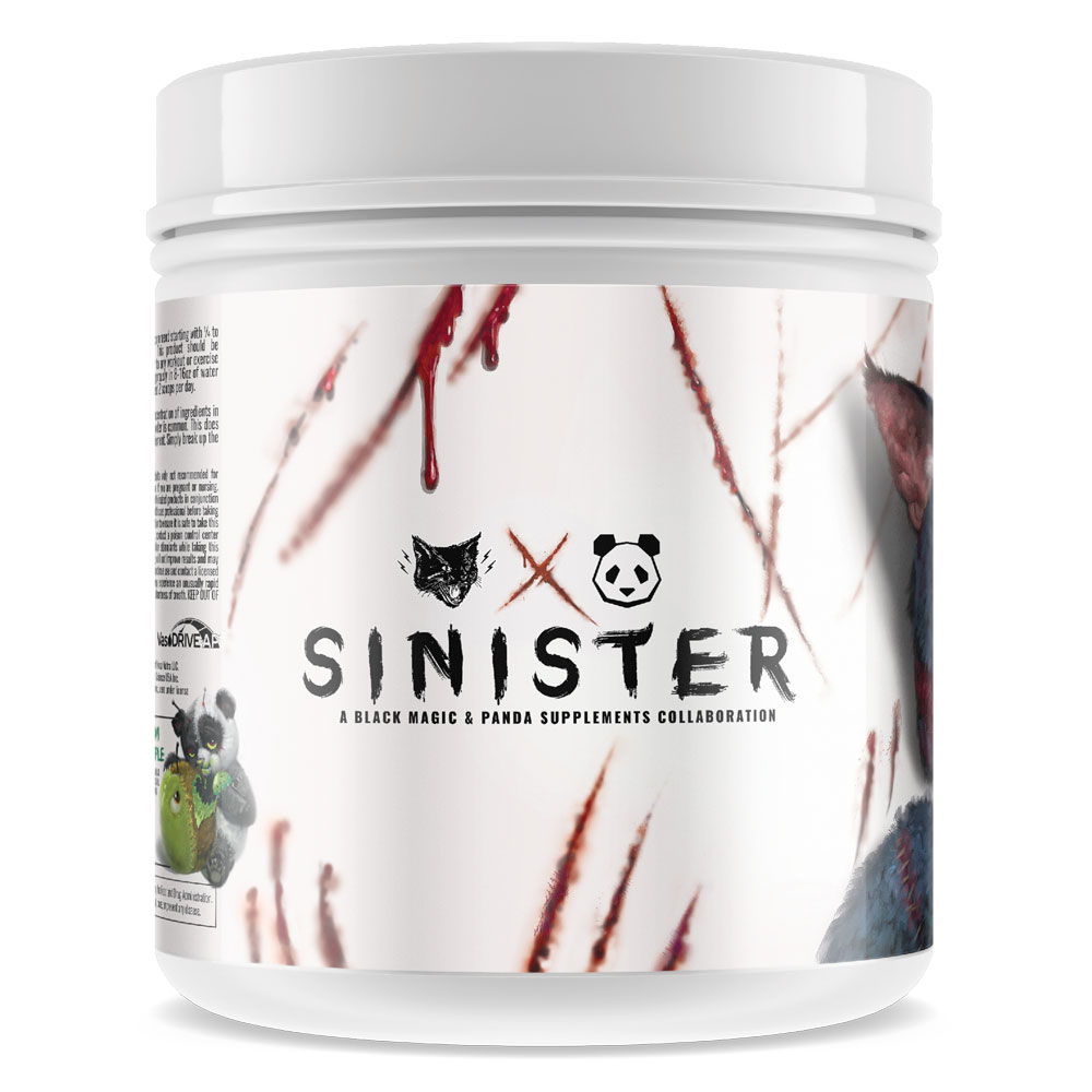 Sinister Pre Workout - Kiwi Apple - 40/20 Servings