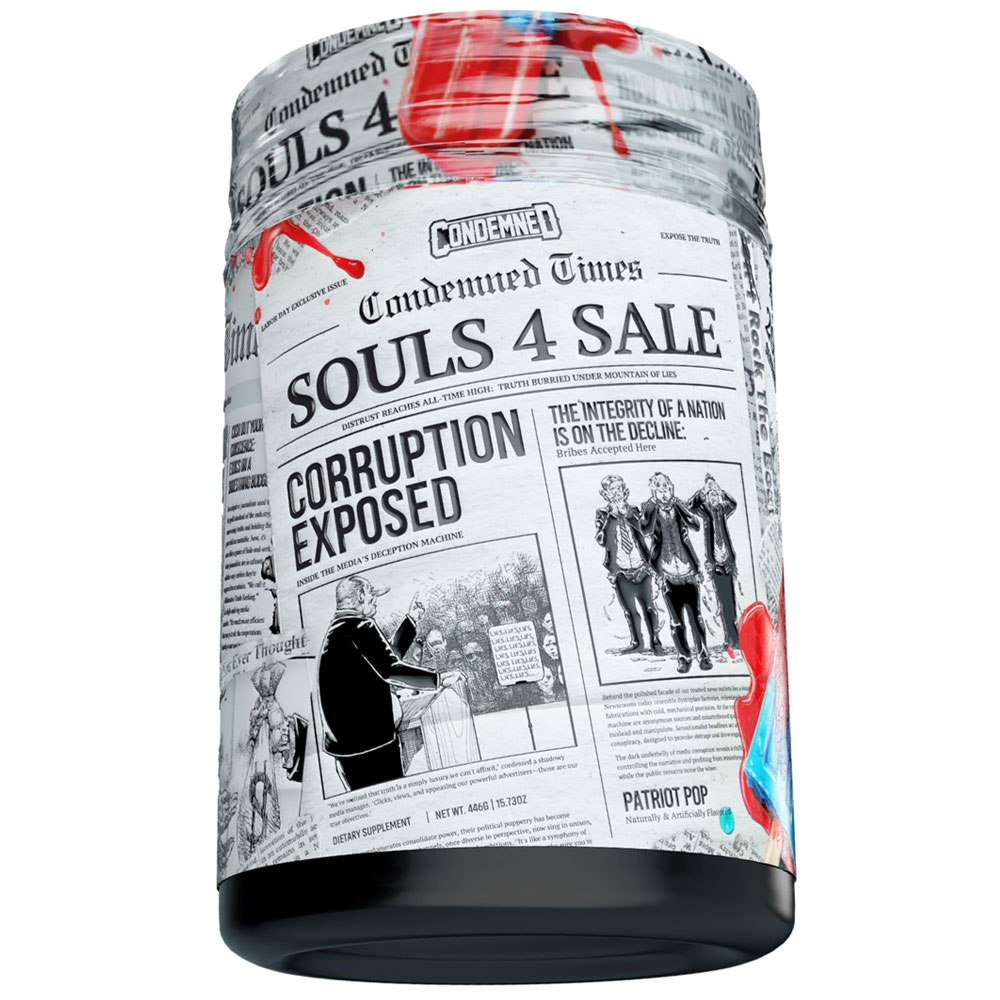 Souls 4 Sale Pre Workout - Patriot Pop - 20 Servings