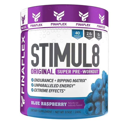 Stimul8 - Blue Raspberry Cooler - 35 Servings