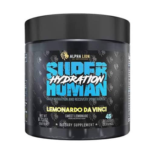 SuperHuman Hydration - Lemonardo Da Vinci (Sweet Lemonade) - 45 Servings