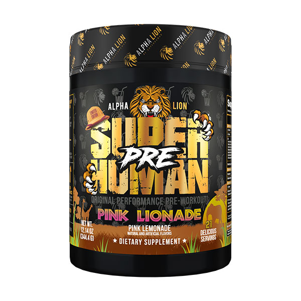 SuperHuman Pre - Pink Lemonade - 21 Servings