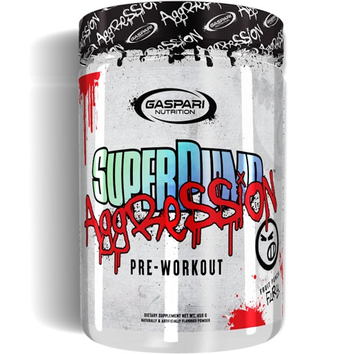 SuperPump Aggression - Fruit Punch Fury - 25 Servings - Old Formula