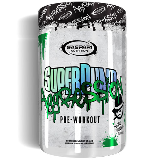 SuperPump Aggression - Jersey Mobster Italian Ice - 25 Servings - Old Formula