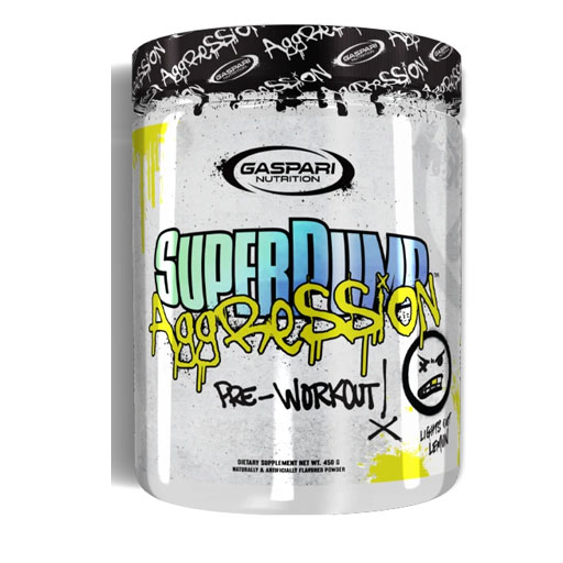 SuperPump Aggression - Lights Out Lemon - 40/20 Servings - New Formula