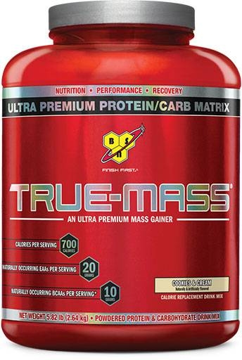 True Mass By BSN, Cookies and Cream 5.75lb