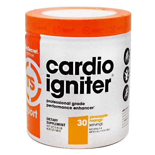 Cardio Igniter Pre Workout By Top Secret Nutrition, Pineapple Mango, 30 Servings