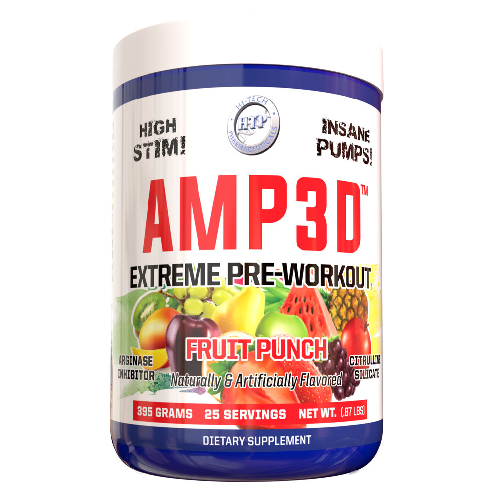 Amp3D - Fruit Punch - 25 Servings