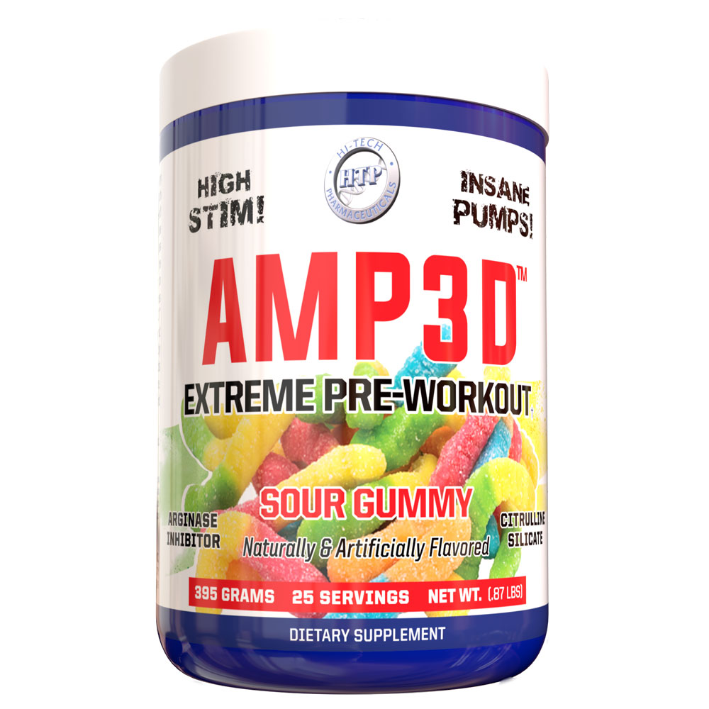 Amp3D - Sour Gummy - 25 Servings
