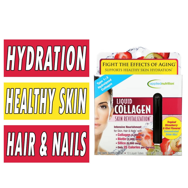 Applied Nutrition Liquid Collagen | Skin Revitalization & Radiance Boost