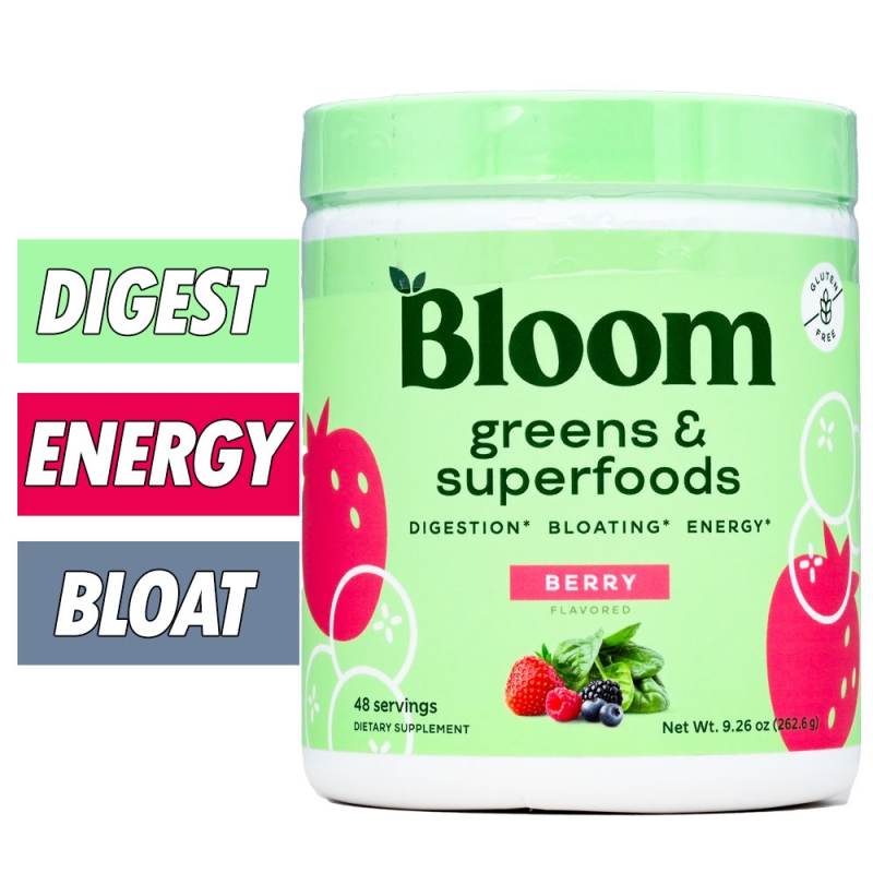 Greens and Superfoods | Bloom Nutrition | Digestion Aid