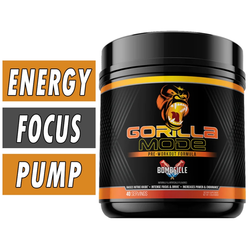 Gorilla Mode Pre Workout, Gorilla Mind