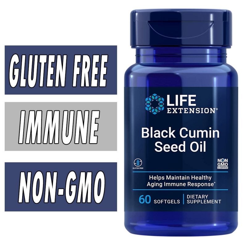 Black Cumin Seed Oil | Life Extension | Immune Health