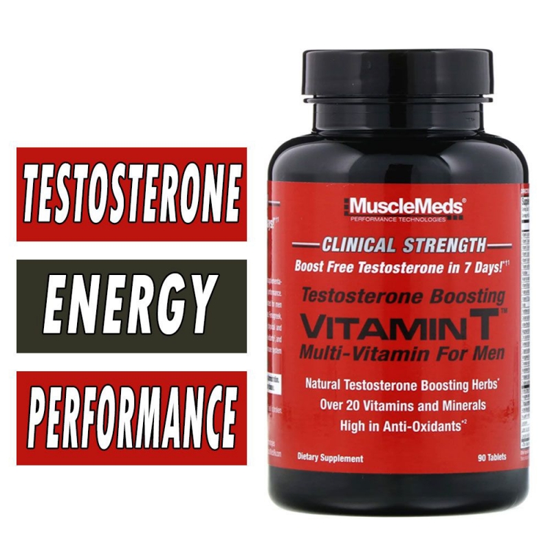 Vitamin T | MuscleMeds | Testosterone Support