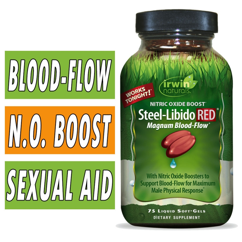 Steel Libido Red Irwin Naturals Boosted Energy And Male Performance 9877