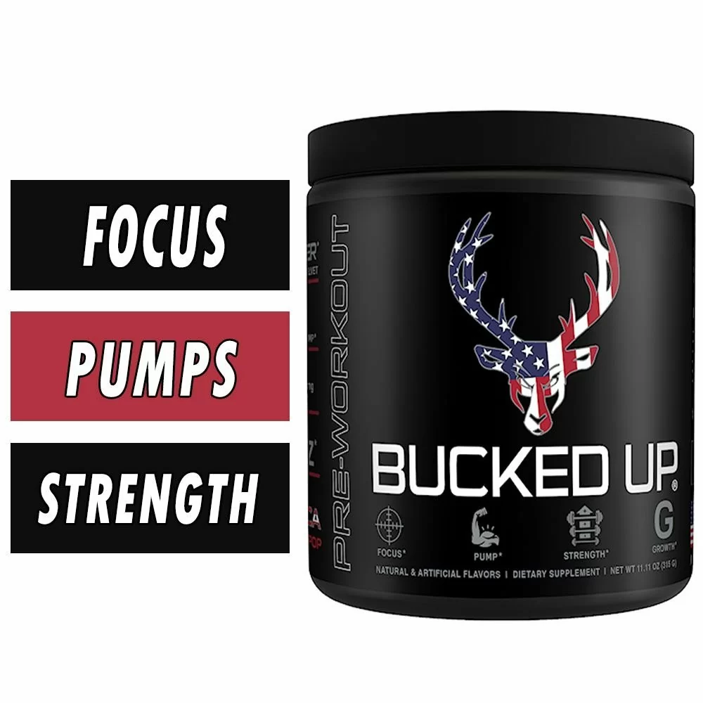 Bucked Up Supplements! Use Andrews20 for 20% off your entire purchase!