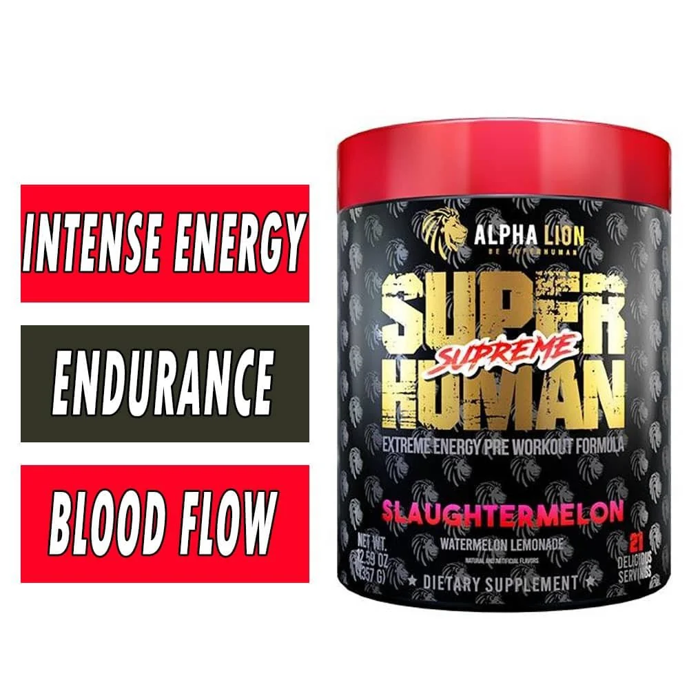 Alpha Lion SUPERHUMAN Pre-Workout Supplement