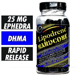 Hi-Tech Pharmaceutical Lipodrene Hardcore With Ephedra Bottle Image