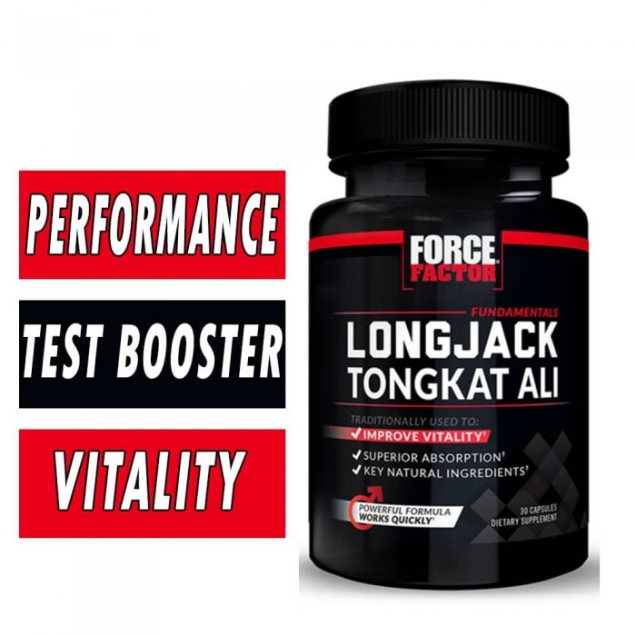 Longjack Tongkat Ali Force Factor Testosterone Boost