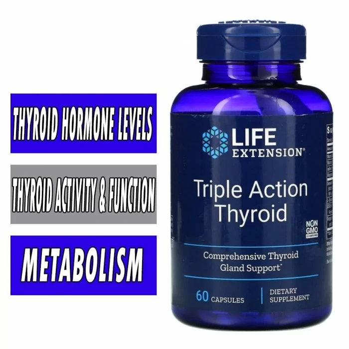 Triple Action Thyroid | Life Extension | Thyroid Support