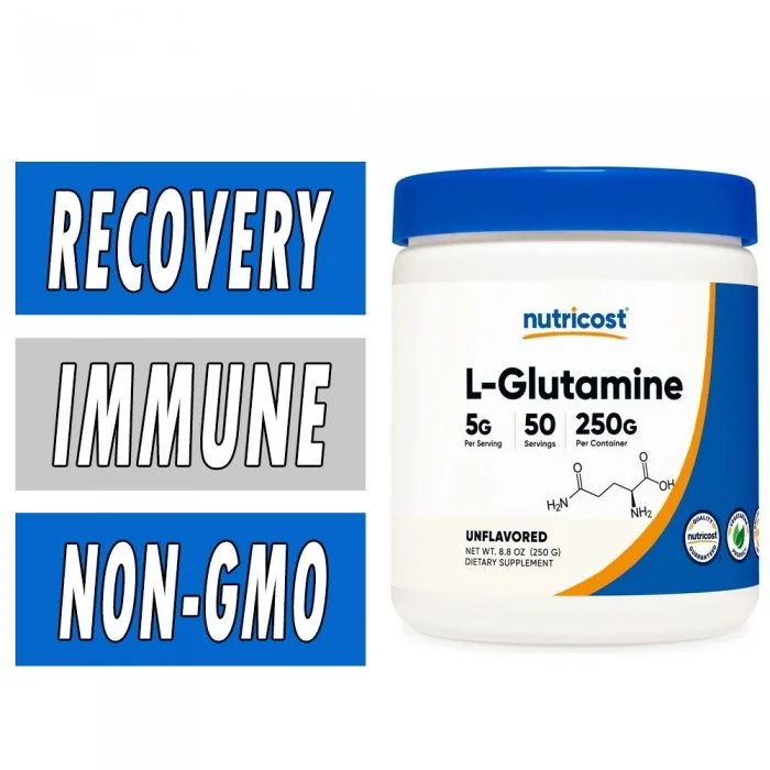 L-Glutamine Powder - 5g per Serving - Momentous