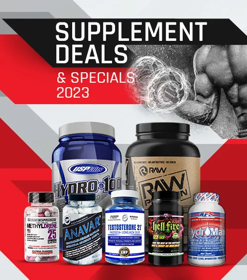 Promotional offers on health supplements